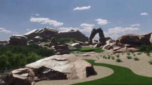 Applegate River Golf & RV Resort Golf Simulator The Heretic Course